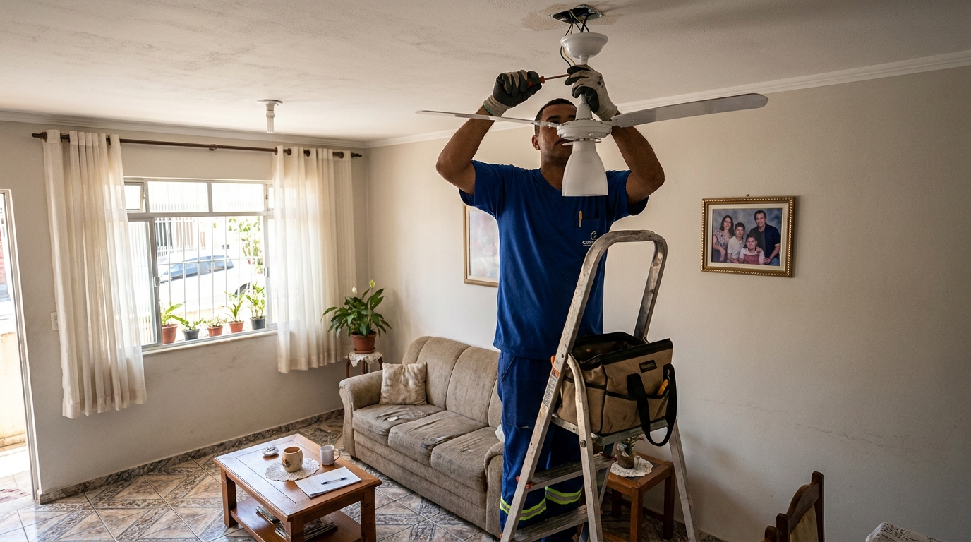 Instalação de controle em Vitória da Conquista‑BA